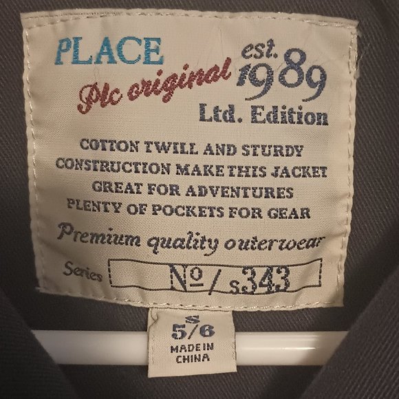 Vintage Plc Original Navy Blue Pea Coat Button Up Ladies Small 5/6 - Picture 4 of 5